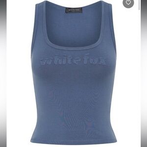 White Fox “From The Archives Lexi Tank Ocean” medium(sold out online)